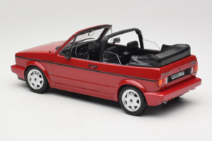 Volkswagen Golf Mk1 Kabrioletas Raudonas Norev 1:18 188626 Metalas - nuotrauka 5 iš 6