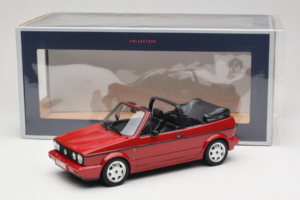 Volkswagen Golf Mk1 Kabrioletas Raudonas Norev 1:18 188626 Metalas - nuotrauka 6 iš 6