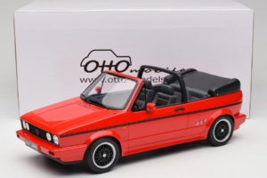 Volkswagen Golf Mk1 Kabrioletas Sportline Raudonas Otto 1:12 G095 Derva - nuotrauka 6 iš 6
