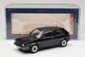 Volkswagen Golf CL Mk2 Juodas Norev 1:18 188554 Metalas - nuotrauka 8 iš 8