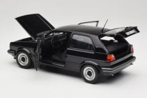 Volkswagen Golf CL Mk2 Juodas Norev 1:18 188554 Metalas - nuotrauka 5 iš 8