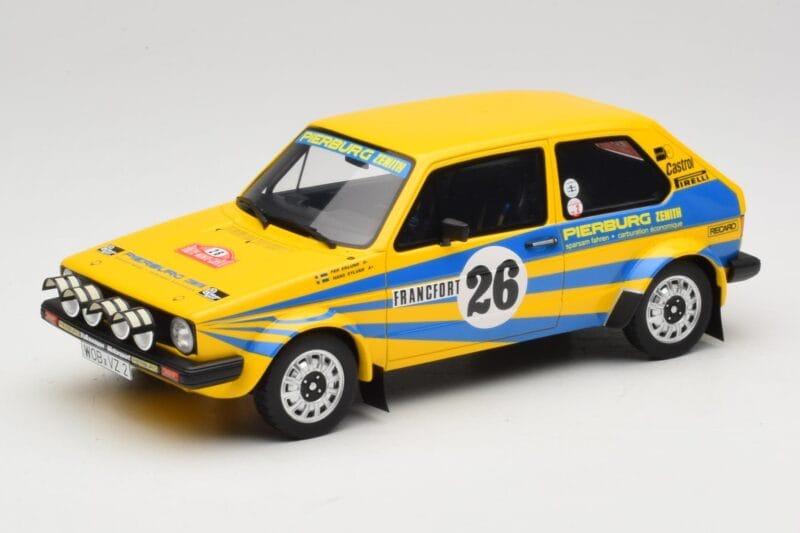 Volkswagen Golf GTI Mk1 Group 2 #26 P. Eklund / H-O. Hansson Volkswagen Motorsport Rally Monte Carlo 1980 Otto 1:18 OT1162 De