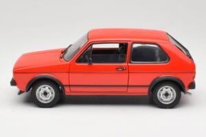 Volkswagen Golf GTI Mk1 Raudonas Solido 1:18 8166 Metalas - nuotrauka 4 iš 8