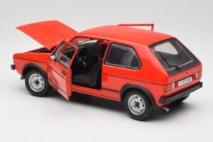 Volkswagen Golf GTI Mk1 Raudonas Solido 1:18 8166 Metalas - nuotrauka 5 iš 8