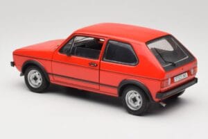 Volkswagen Golf GTI Mk1 Raudonas Solido 1:18 8166 Metalas - nuotrauka 7 iš 8