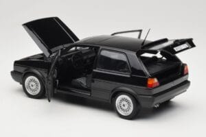 Volkswagen Golf GTI Mk2 Juodas Norev 1:18 188444 Metalas - nuotrauka 5 iš 8