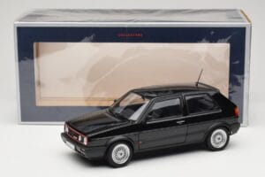 Volkswagen Golf GTI Mk2 Juodas Norev 1:18 188444 Metalas - nuotrauka 8 iš 8