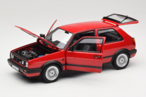 Volkswagen Golf GTI Mk2 Raudonas Norev 1:18 188438 Metalas - nuotrauka 2 iš 8