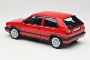 Volkswagen Golf GTI Mk2 Raudonas Norev 1:18 188438 Metalas - nuotrauka 7 iš 8