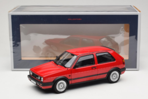 Volkswagen Golf GTI Mk2 Raudonas Norev 1:18 188438 Metalas - nuotrauka 8 iš 8