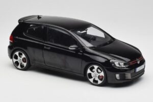 Volkswagen Golf GTI Mk6 Juodas Norev 1:18 188502 Metalas - nuotrauka 6 iš 8