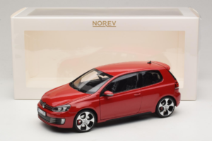 Volkswagen Golf GTI Mk6 Tornado Red Norev 1:18 188504 Metalas - nuotrauka 2 iš 8