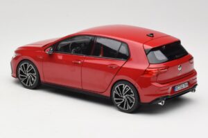 Volkswagen Golf GTI Mk8 Tornado Red Norev 1:18 188595 Metalas - nuotrauka 7 iš 8