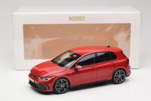 Volkswagen Golf GTI Mk8 Tornado Red Norev 1:18 188595 Metalas - nuotrauka 8 iš 8