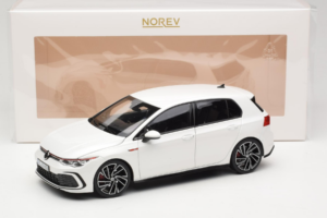 Volkswagen Golf GTI Mk8 White Metallic Norev 1:18 188593 Metalas - nuotrauka 8 iš 8