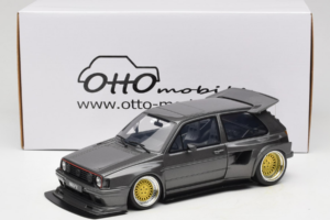 Volkswagen Golf Mk2 Khyzyl Saleem Pilkas Otto 1:18 OT476 Derva - nuotrauka 6 iš 6