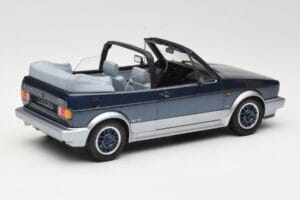 Volkswagen Golf Mk1 Kabrioletas Bel Air Blue Metallic Norev 1:18 188404 Metalas - nuotrauka 2 iš 6