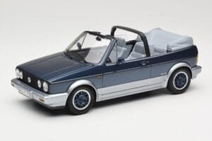 Volkswagen Golf Mk1 Kabrioletas Bel Air Blue Metallic Norev 1:18 188404 Metalas