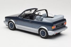 Volkswagen Golf Mk1 Kabrioletas Bel Air Blue Metallic Norev 1:18 188404 Metalas - nuotrauka 5 iš 6