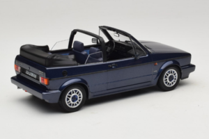 Volkswagen Golf Mk1 Kabrioletas Quartett Inca Blue Norev 1:18 188628 Metalas - nuotrauka 2 iš 6