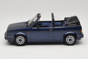Volkswagen Golf Mk1 Kabrioletas Quartett Inca Blue Norev 1:18 188628 Metalas - nuotrauka 3 iš 6