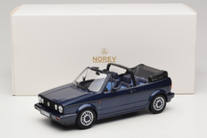 Volkswagen Golf Mk1 Kabrioletas Quartett Inca Blue Norev 1:18 188628 Metalas - nuotrauka 6 iš 6
