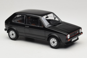 Volkswagen Golf Mk1 GTI Juodas Norev 1:18 188487 Metalas - nuotrauka 6 iš 8