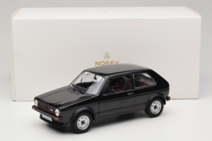 Volkswagen Golf Mk1 GTI Juodas Norev 1:18 188487 Metalas - nuotrauka 8 iš 8