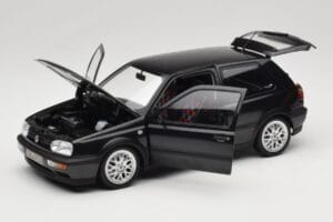 Volkswagen Golf Mk3 GTI Black Metallic Norev 1:18 188415 Metalas - nuotrauka 2 iš 8