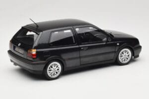 Volkswagen Golf Mk3 GTI Black Metallic Norev 1:18 188415 Metalas - nuotrauka 3 iš 8