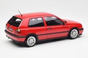 Volkswagen Golf Mk3 GTI Flash Red Norev 1:18 188418 Metalas - nuotrauka 3 iš 8