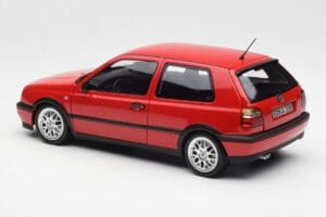 Volkswagen Golf Mk3 GTI Flash Red Norev 1:18 188418 Metalas - nuotrauka 7 iš 8