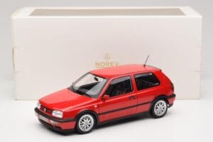 Volkswagen Golf Mk3 GTI Flash Red Norev 1:18 188418 Metalas - nuotrauka 8 iš 8