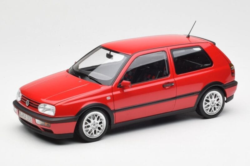 Volkswagen Golf Mk3 GTI Flash Red Norev 1:18 188418 Metalas