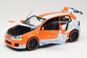 Volkswagen Golf Mk5 Zender Gulf Norev 1:18 188454 Metalas - nuotrauka 2 iš 8