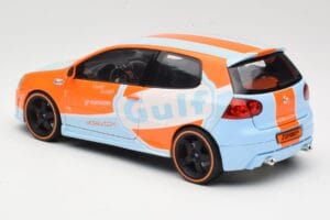 Volkswagen Golf Mk5 Zender Gulf Norev 1:18 188454 Metalas - nuotrauka 7 iš 8