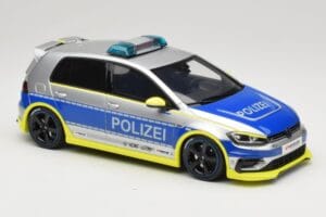 Volkswagen Golf Mk7 R Oettinger Policija Pilkas Otto 1:18 OT1117 Derva - nuotrauka 4 iš 6