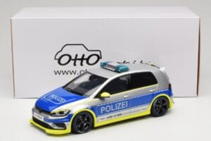 Volkswagen Golf Mk7 R Oettinger Policija Pilkas Otto 1:18 OT1117 Derva - nuotrauka 6 iš 6