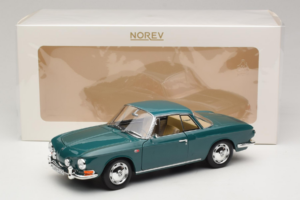 Volkswagen Karmann Ghia 1500 Žalias Norev 1:18 188648 Metalas - nuotrauka 2 iš 8