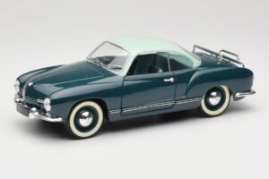Volkswagen Karmann Ghia Mėlynas Solido 1:18 8061 Metalas