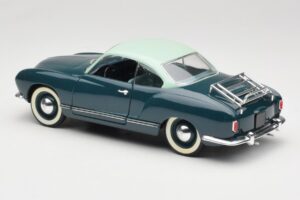 Volkswagen Karmann Ghia Mėlynas Solido 1:18 8061 Metalas - nuotrauka 7 iš 8