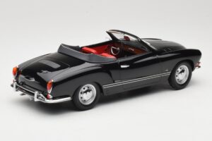 Volkswagen Karmann Ghia Kabrioletas Juodas Minichamps 1:18 155054031 Metalas - nuotrauka 2 iš 6