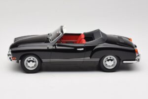 Volkswagen Karmann Ghia Kabrioletas Juodas Minichamps 1:18 155054031 Metalas - nuotrauka 3 iš 6