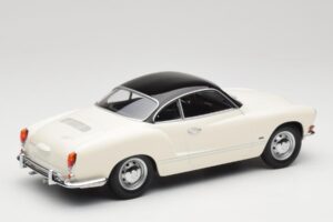 Volkswagen Karmann Ghia Kreminis Juodas Minichamps 1:18 155054021 Metalas - nuotrauka 2 iš 6
