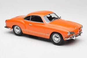 Volkswagen Karmann Ghia Oranžinis Minichamps 1:18 155054020 Metalas - nuotrauka 4 iš 6