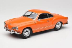 Volkswagen Karmann Ghia Oranžinis Minichamps 1:18 155054020 Metalas