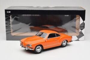 Volkswagen Karmann Ghia Oranžinis Minichamps 1:18 155054020 Metalas - nuotrauka 6 iš 6