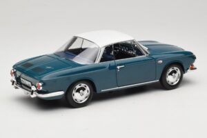 Volkswagen Karmann Ghia Type 34 1500 Sea Blue Norev 1:18 188646 Metalas - nuotrauka 3 iš 8