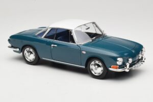Volkswagen Karmann Ghia Type 34 1500 Sea Blue Norev 1:18 188646 Metalas - nuotrauka 6 iš 8