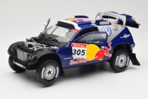 Volkswagen Race Touareg #305 Volkswagen Motorsport M. Miller / R. Pitchford Dakar Rally 2009 Norev 1:18 188466 Metalas - nuotrauka 2 iš 7
